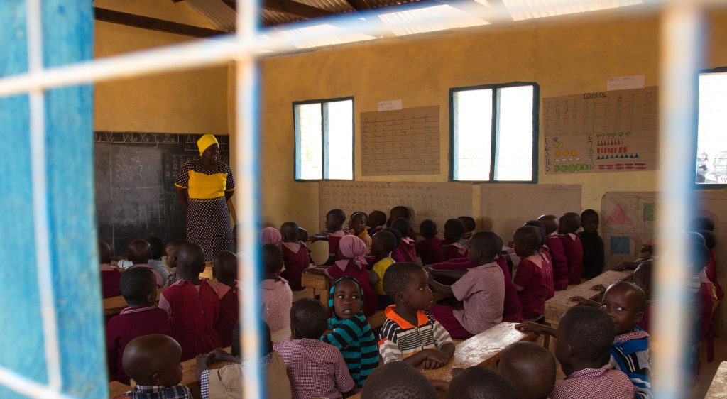 Better Globe has funded the renovations of this preschool in Mboti, Kenya